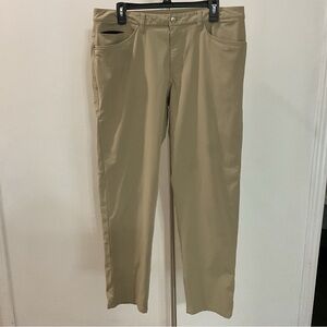 Lululemon ABC Chino Khaki Pants Size 36